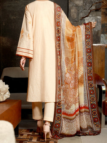 Almirah Cream Jacquard ALP-3PS-1392 Festive Collection  2022 Online Shopping